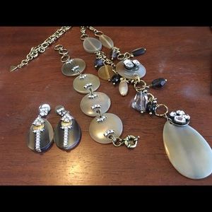 Silpada Embellished Elements K&R collection set